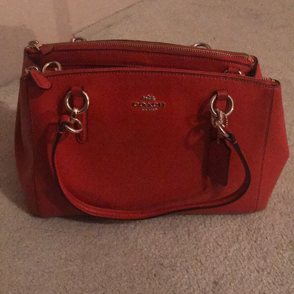 Coach cross body purse
